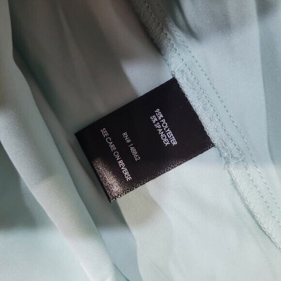 Torrid Madison Satin Button-Up Long Sleeve Shirt - Size 1X‎ - Picture 10 of 11